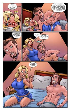 cartoon porn talk - Pillow Talk 01 - Muscle Fan - Porn Cartoon Comics